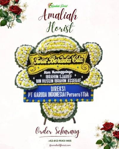 Papan Bunga Duka di Pagaden